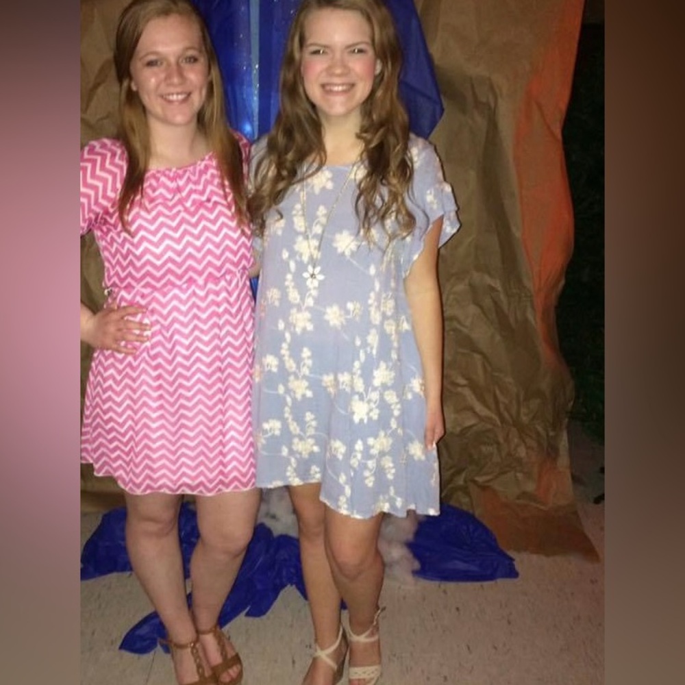 Altar’d State blue floral dress